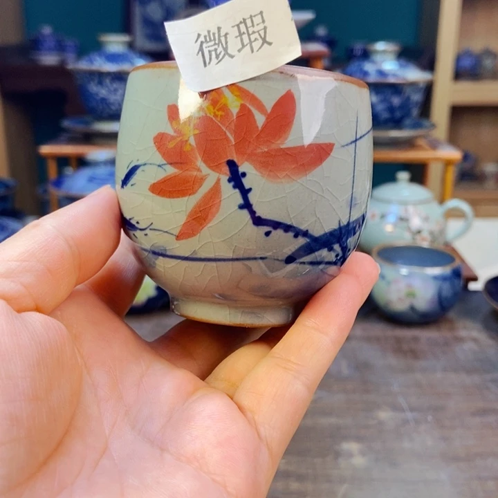 瓷片手工制作工艺精湛等特点
