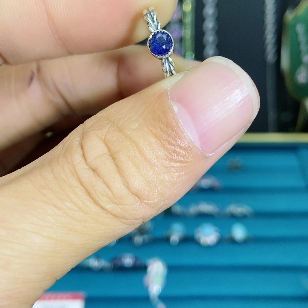 【闪购商品】紫晶珠宝半成品银S925镶嵌