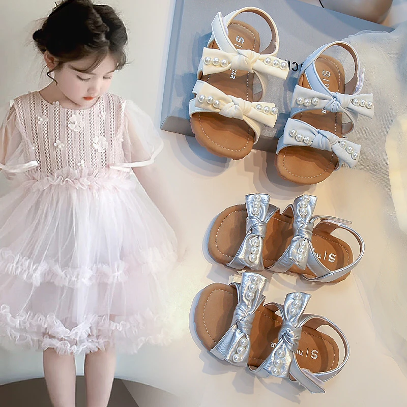 女童时尚凉鞋2025夏季新款韩版时尚儿童镂空波点沙滩鞋