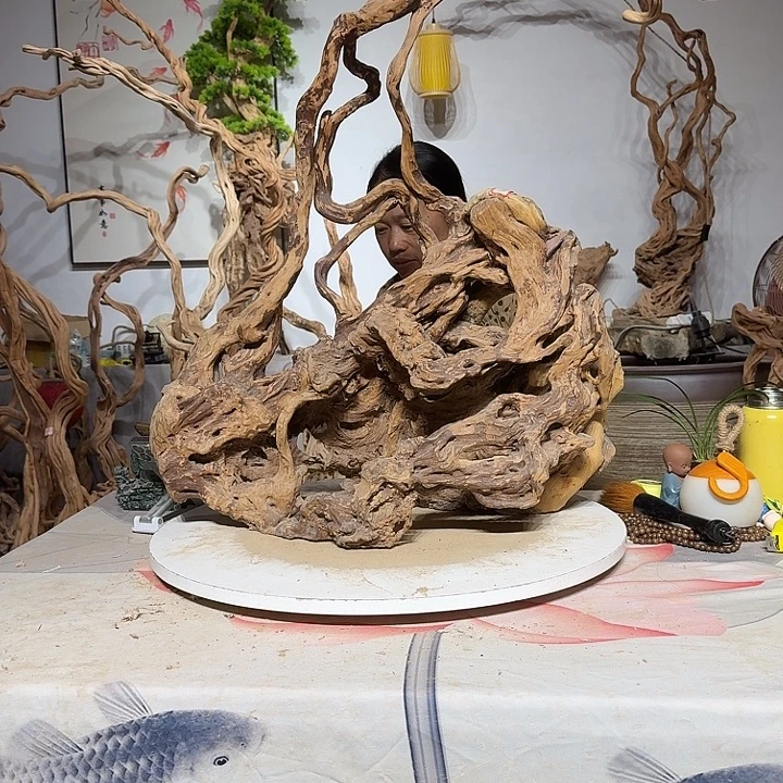 长***人杜鹃根艺术中心根