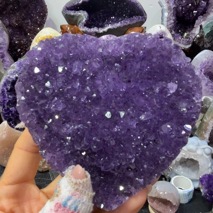 未镶嵌大型摆件（非配饰）紫晶