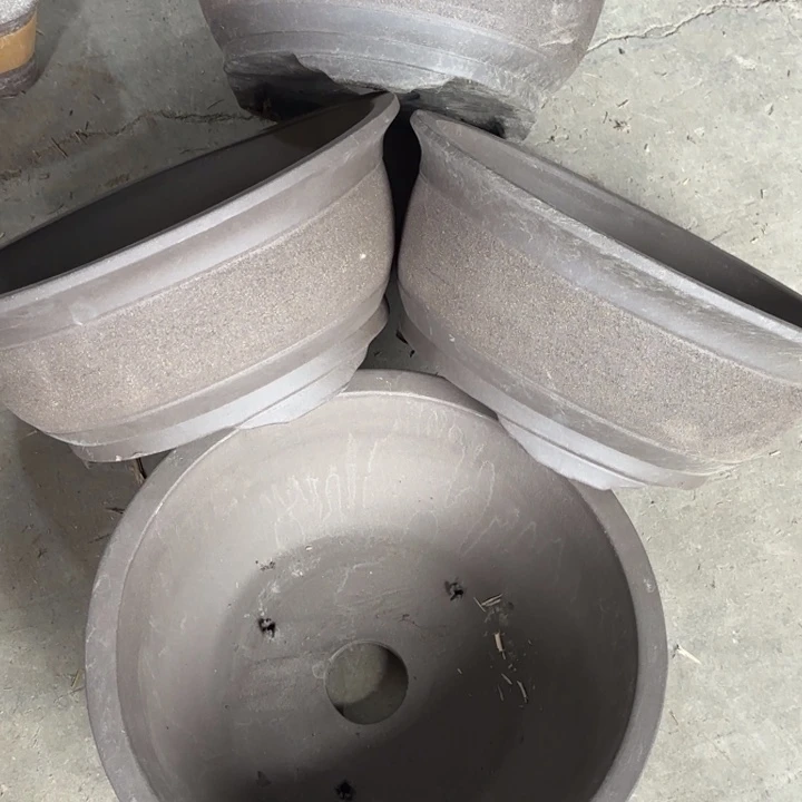 紫砂花盆  110-4。36-15.5微瑕