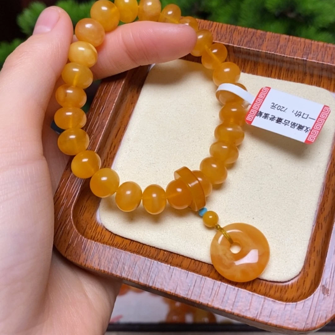 【闪购商品】手链蜜蜡未镶嵌手串