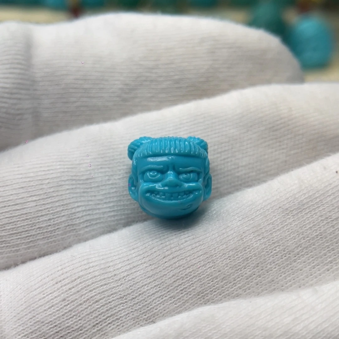 绿松石未镶嵌颈饰卡11.6