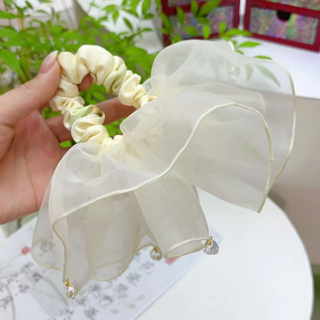 FUXI/福熙腰缠万贯系列）简约时尚原创设计仙气清新裙摆发圈878