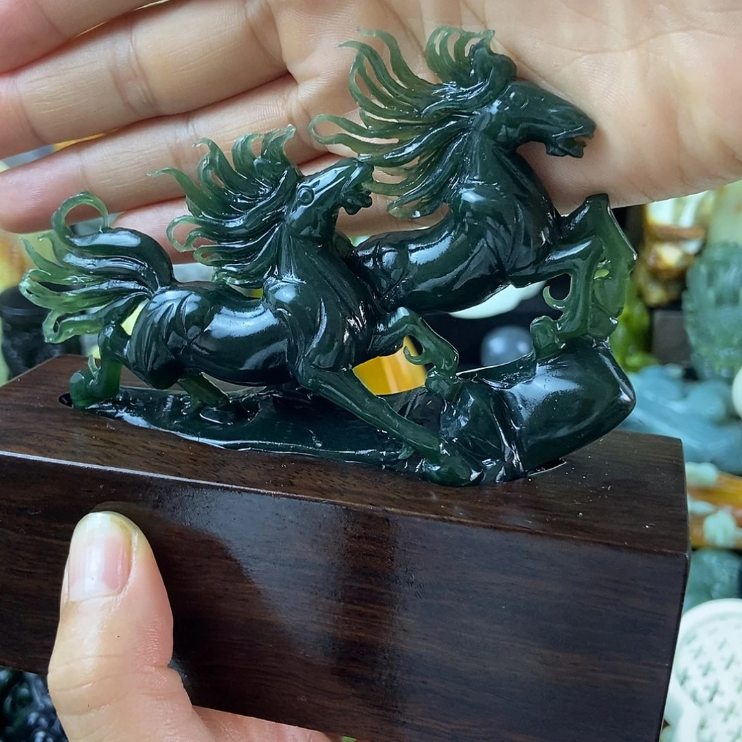 嘉***恒合金蛇纹石玉手把