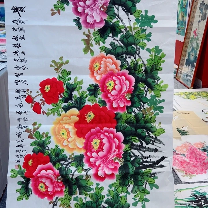 手绘作品今天下午放漏出
