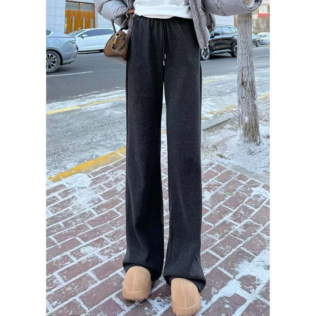 【收腰抽绳休闲裤】小允姐姐2025新款时尚气质休闲裤