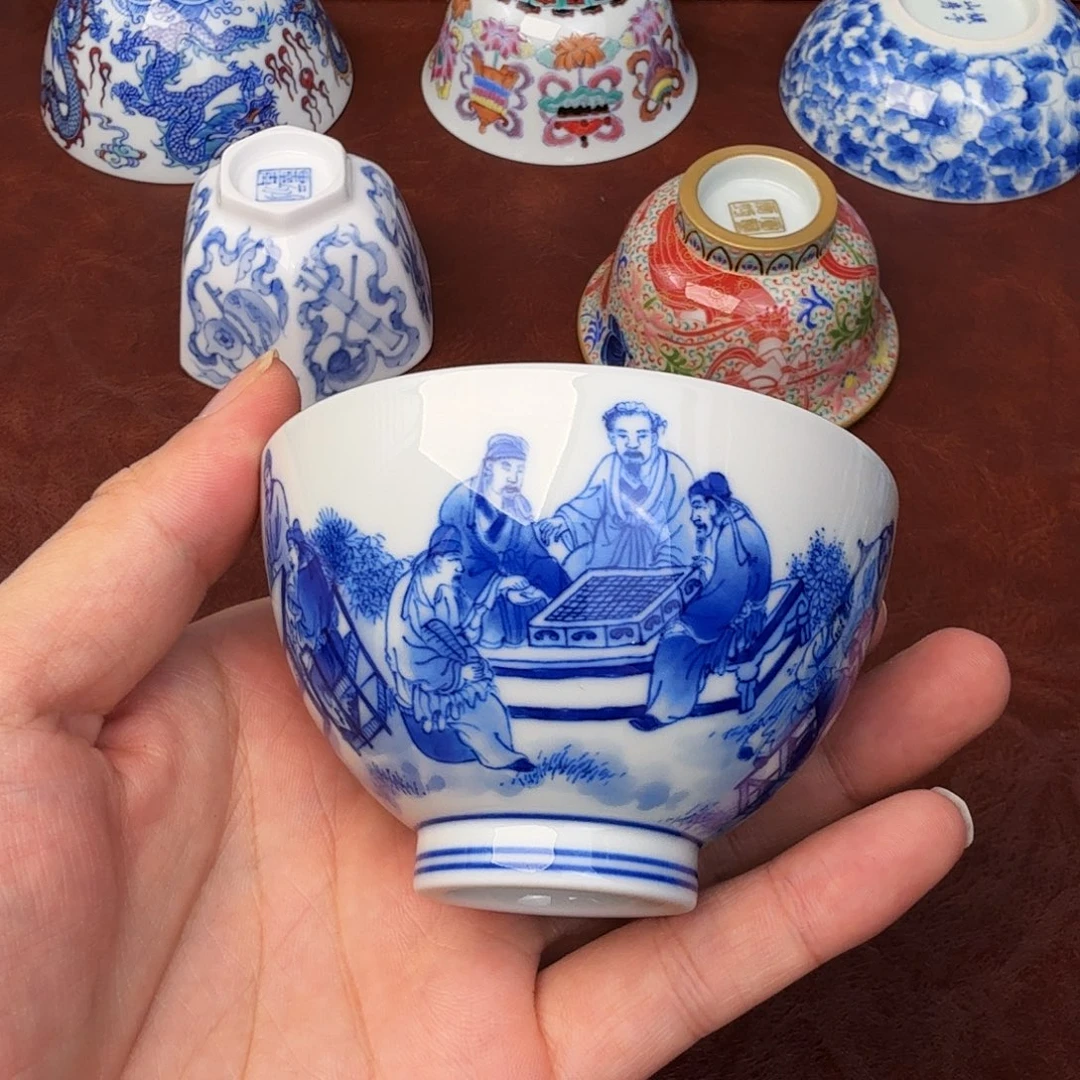 看***看现代景德镇全手工全手绘陶瓷