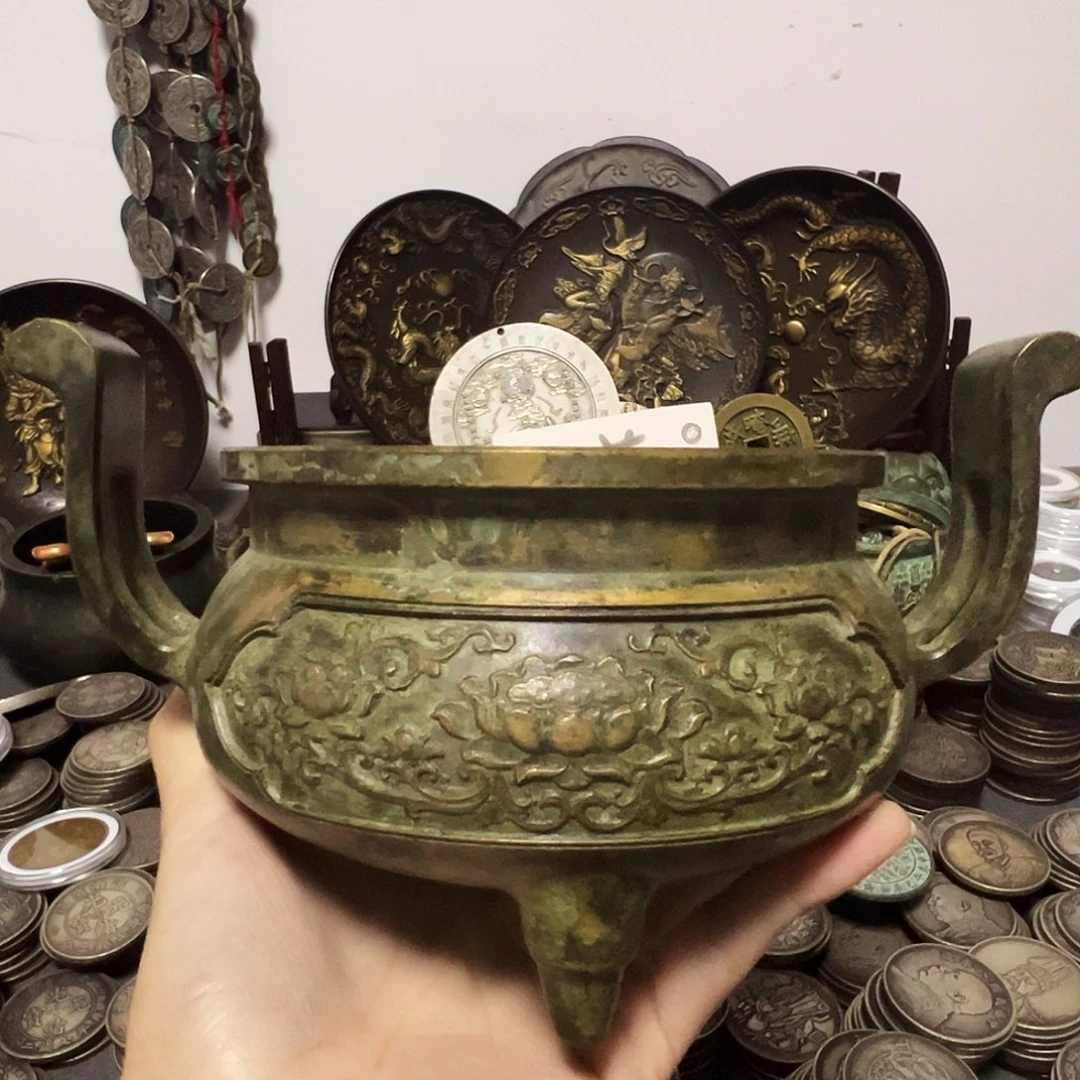 金属复古工艺品香炉