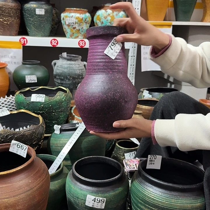 瑕疵紫色高脖793高度25口径10