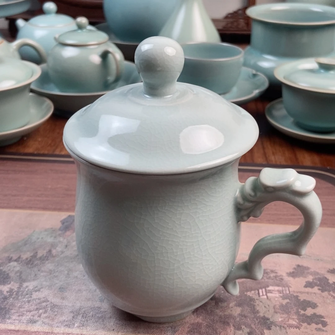 摆件原产地原矿汝瓷～茶器