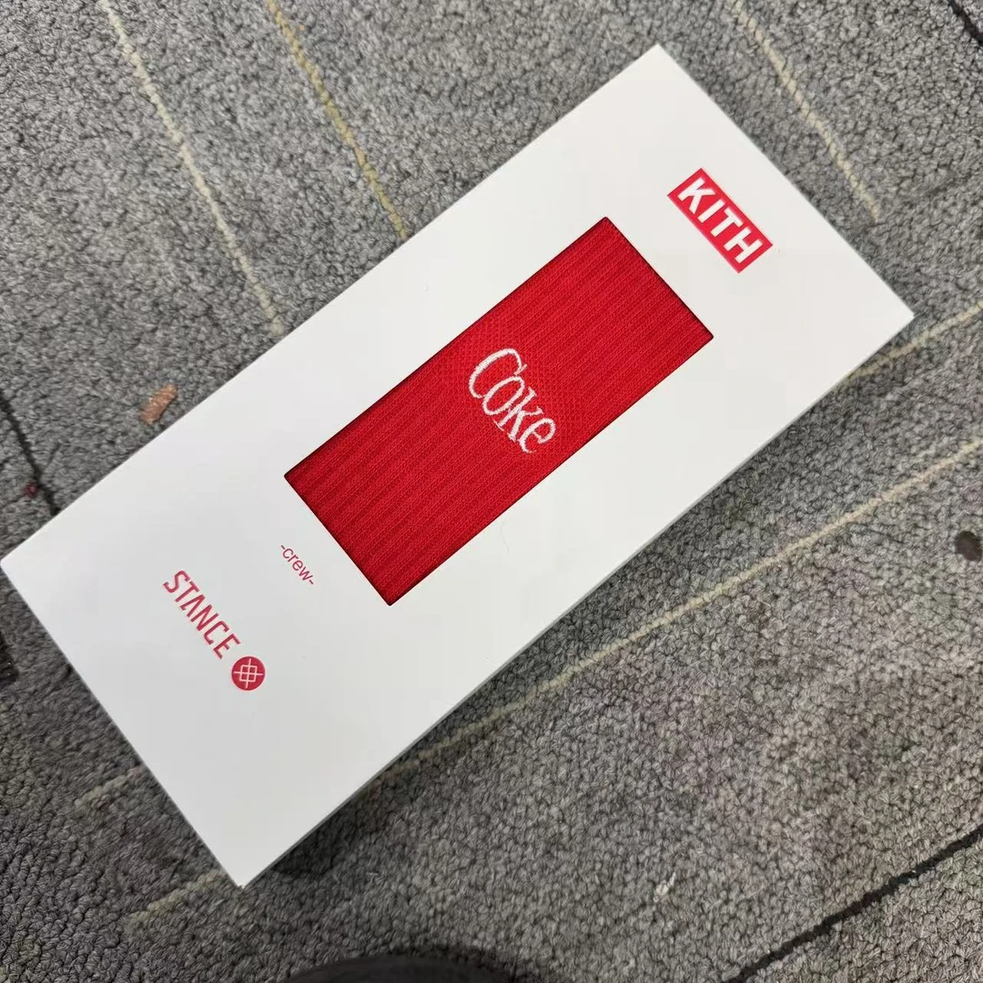 K牌 红色COKE长袜2504180102C