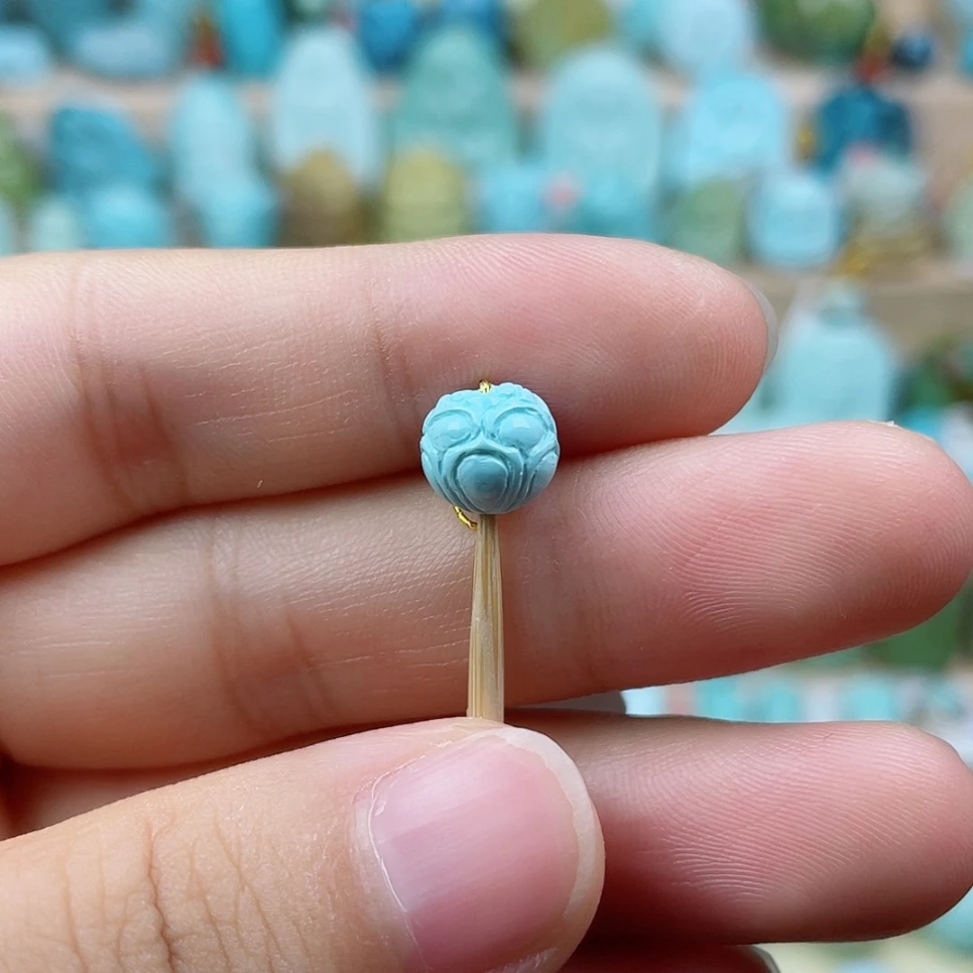 合金绿松石珠宝奇石配饰卡8