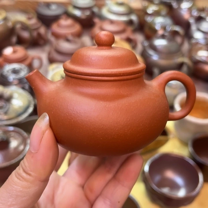 茶壶紫砂宜兴紫砂原矿泥料120