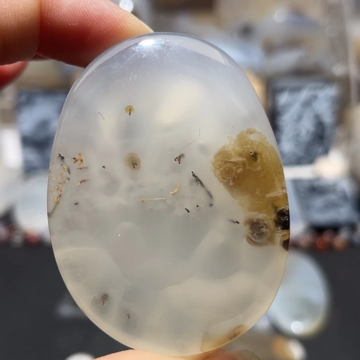 玛瑙/玉髓未镶嵌吊坠(不含链)