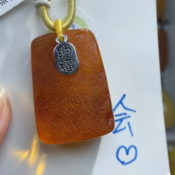 定制琥珀未镶嵌琥珀蜜蜡吊坠