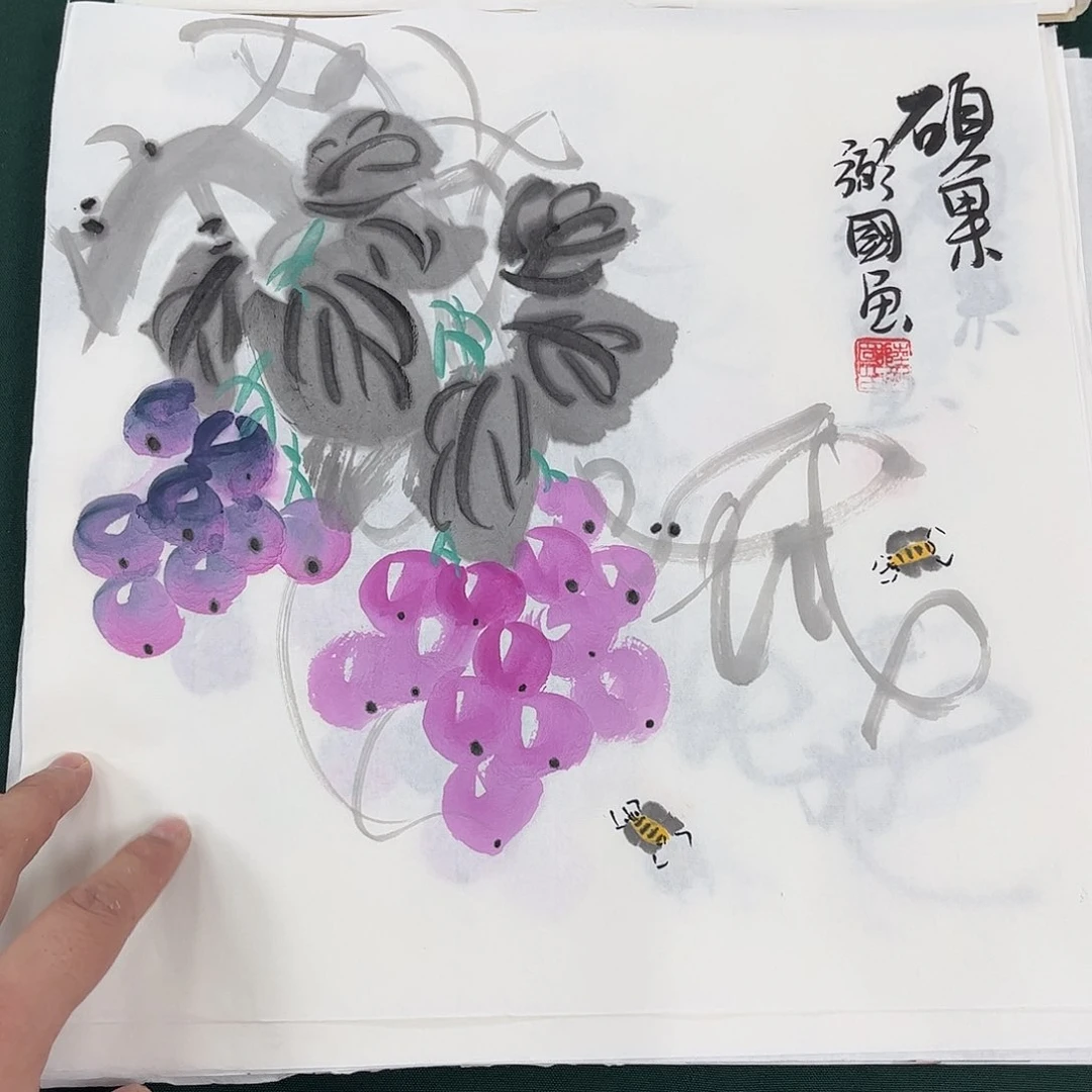 国画国画作品宣纸纯手绘