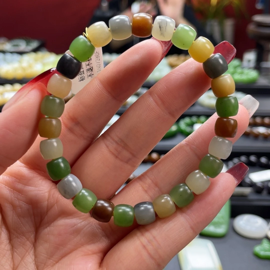 和田玉手链未镶嵌