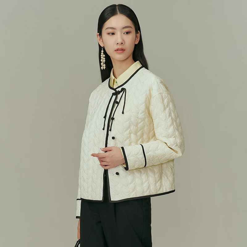 【羊羊专属】Distin Kidny/迪凯国风棉服名媛风上衣DW12500L1