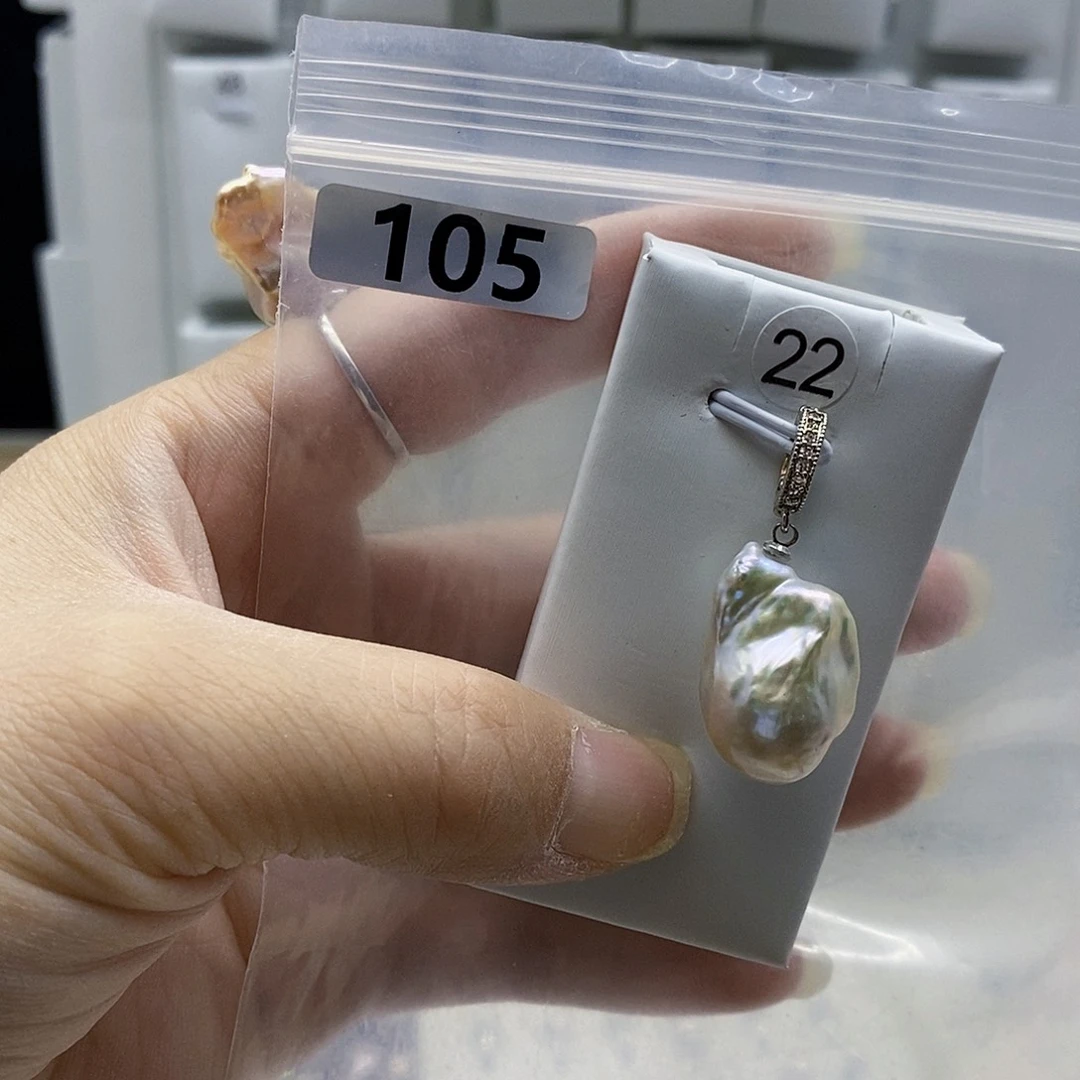 颈饰合金淡水珍珠