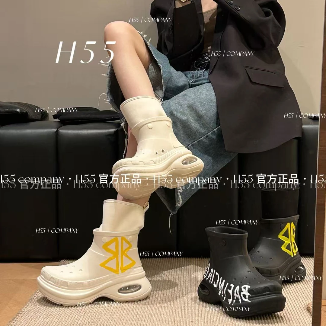 “冻冻”云朵-两穿（加棉/单里）一体成型气囊洞洞鞋6cm75-2894【N】