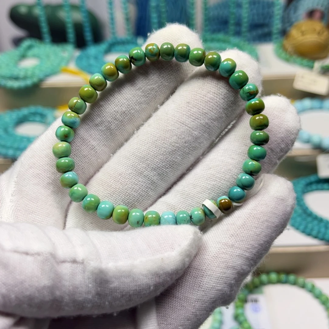 绿松石未镶嵌手链