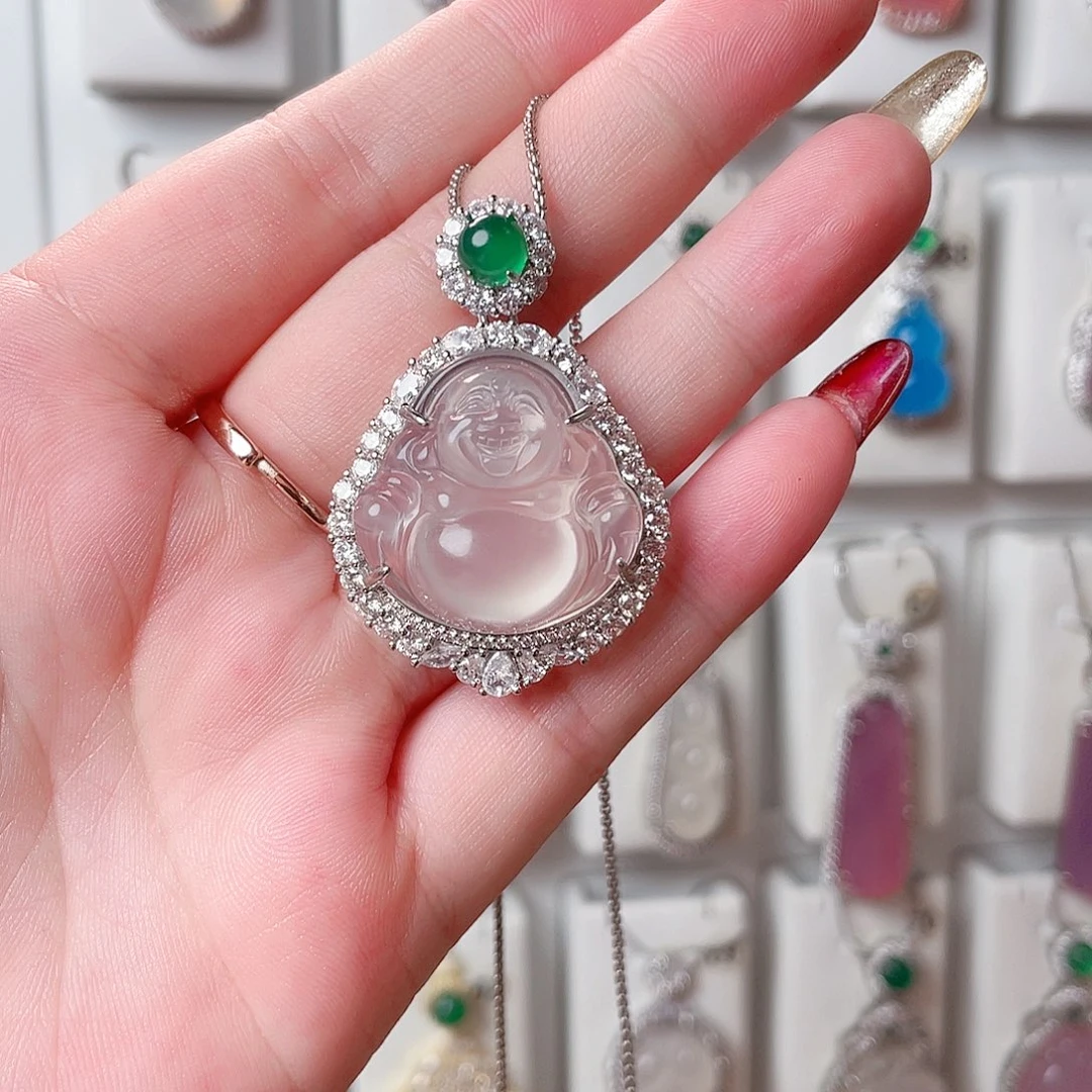 玛瑙/玉髓吊坠(赠链)未镶嵌