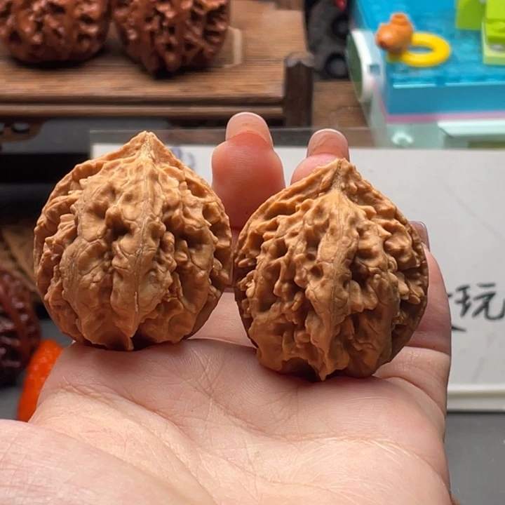 文玩核桃把件白云16