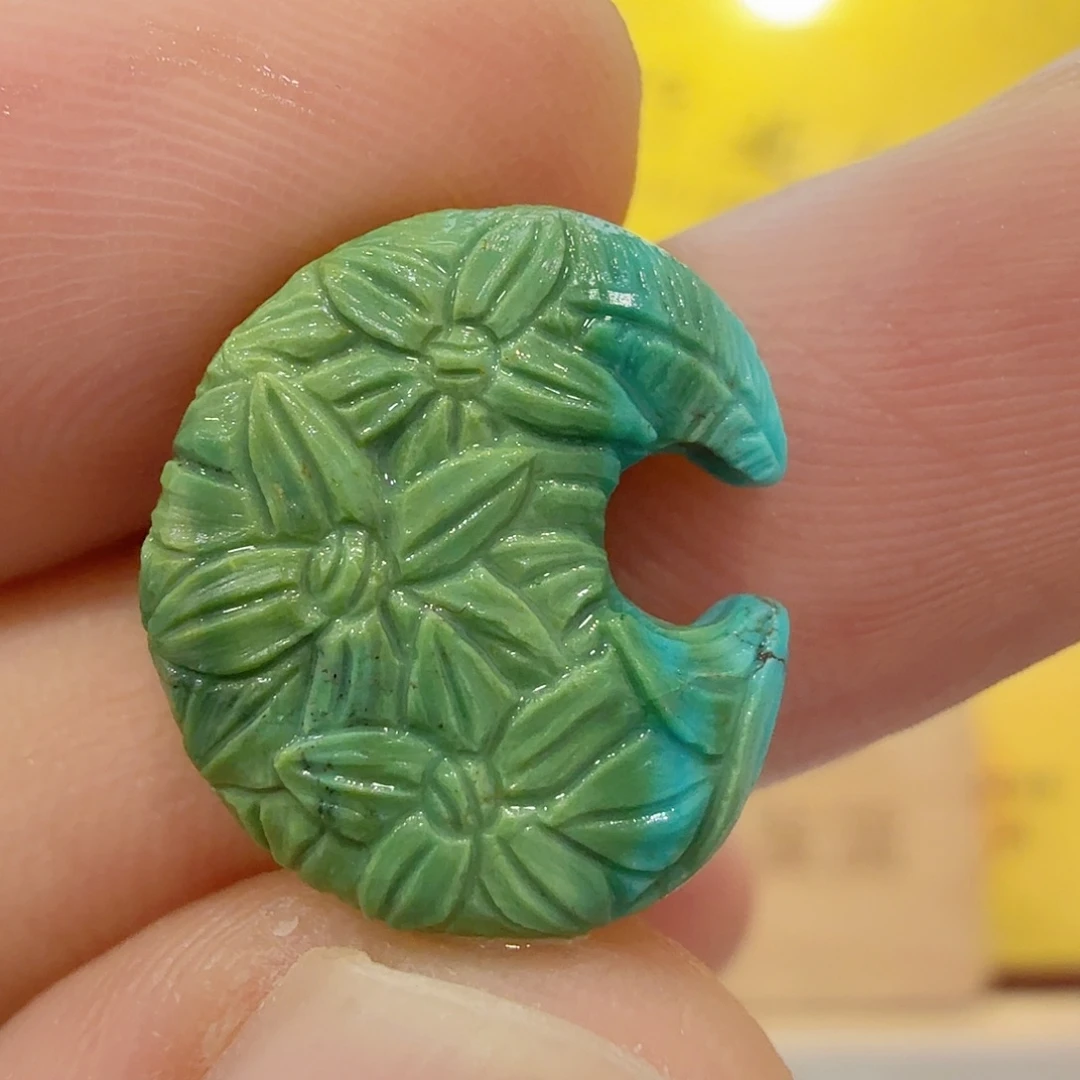 绿松石未镶嵌配饰