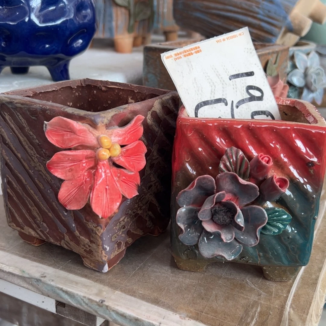 陶瓷多肉小花盆@@1908