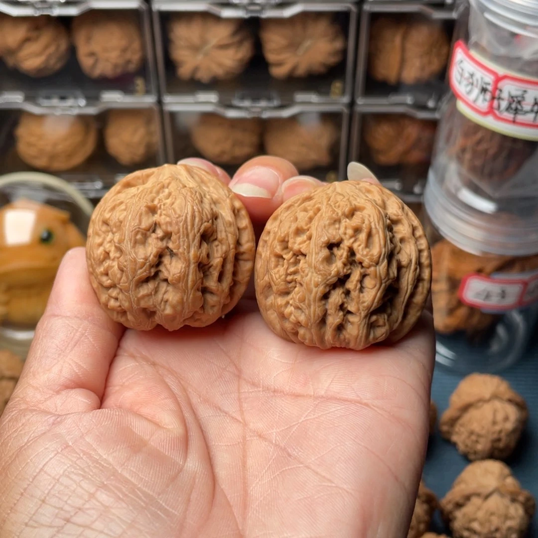 文玩核桃把件40球筋