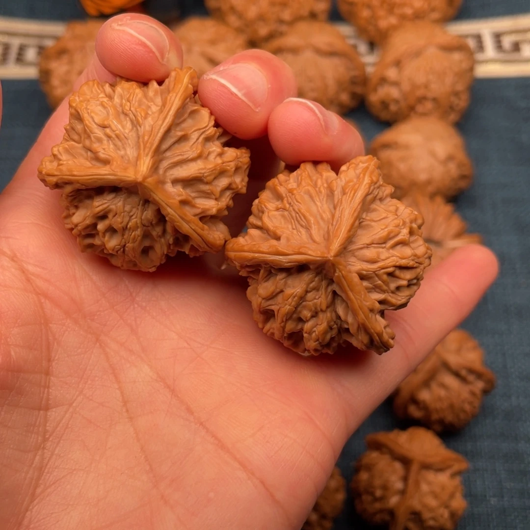 文玩核桃把件38全品毕业矮桩正奔