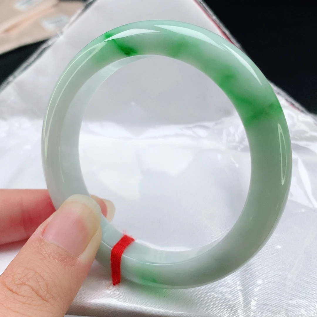 未镶嵌手镯翡翠53+圈