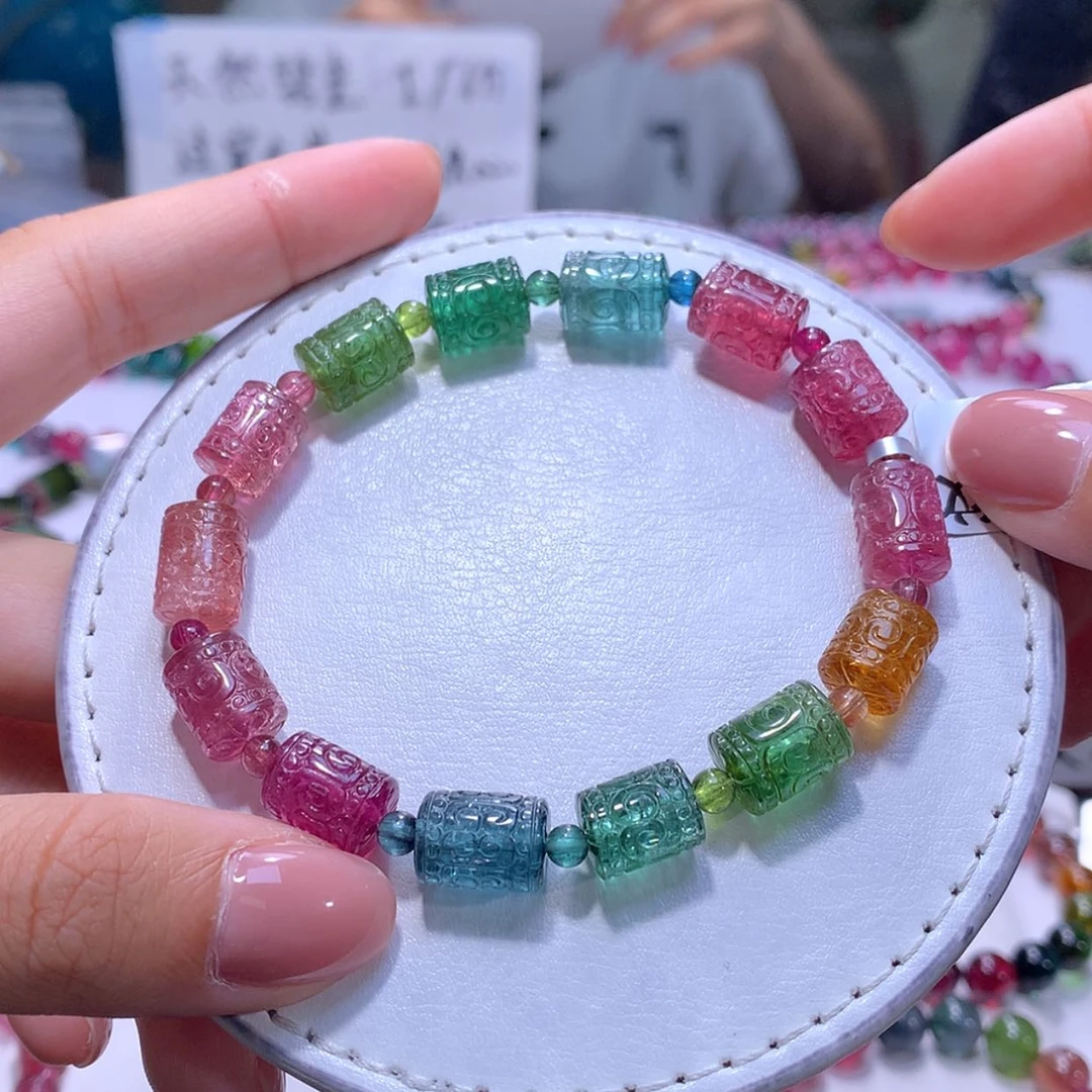 【闪购商品】未镶嵌手串碧玺8.6m