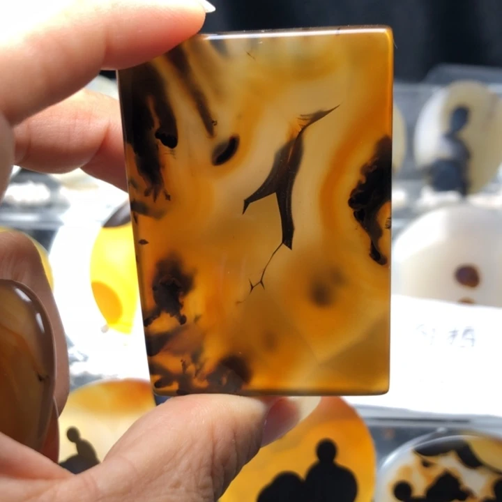 合金玛瑙/玉髓珠宝奇石70