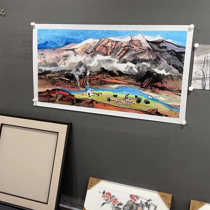 国画普****凡陆天宁老师书画作品