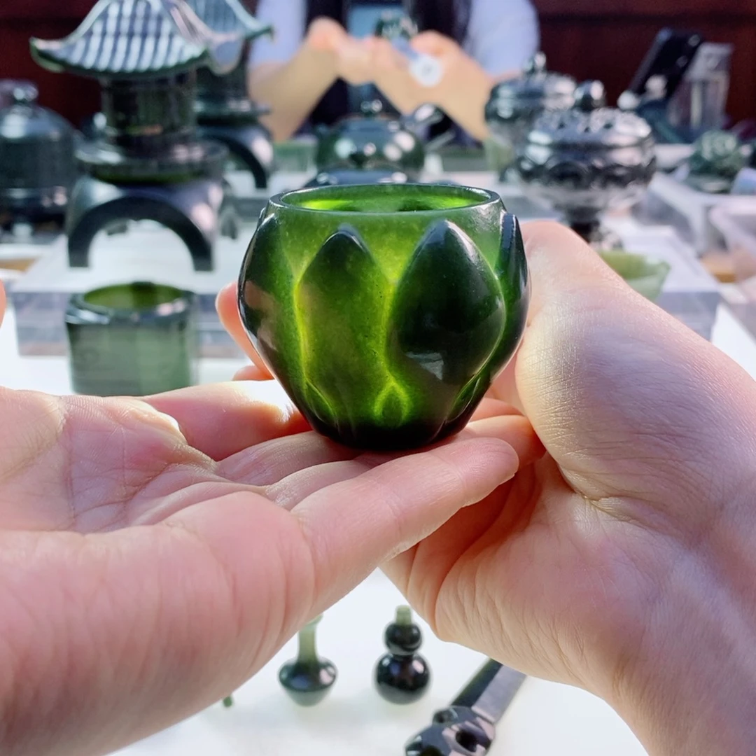 和田玉（青玉）未镶嵌摆件