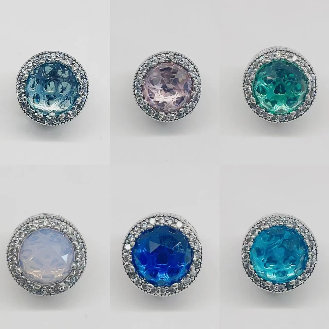 （直播拆）925高端海洋之心锆石系列散珠