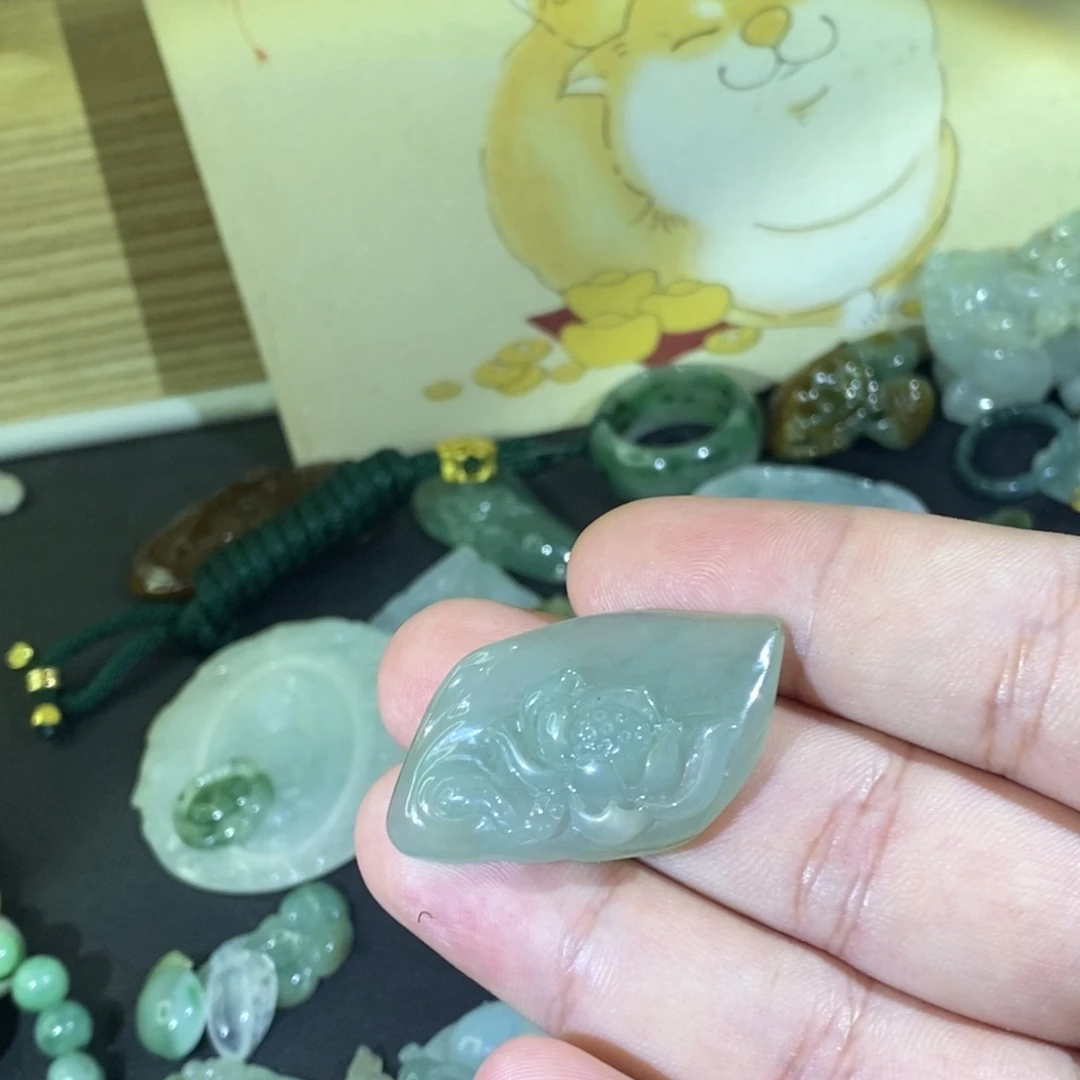 颈饰未镶嵌翡翠翡翠吊坠