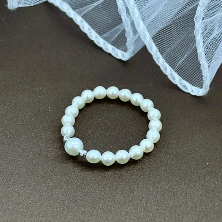 S925淡水珍珠戒指-3.5mm(多样性发其一)