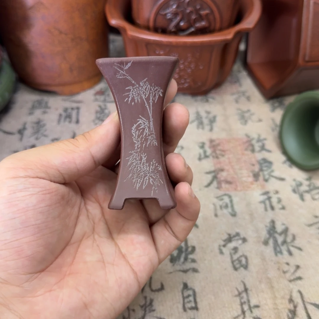 紫砂花盆3x7内经紫砂花盆