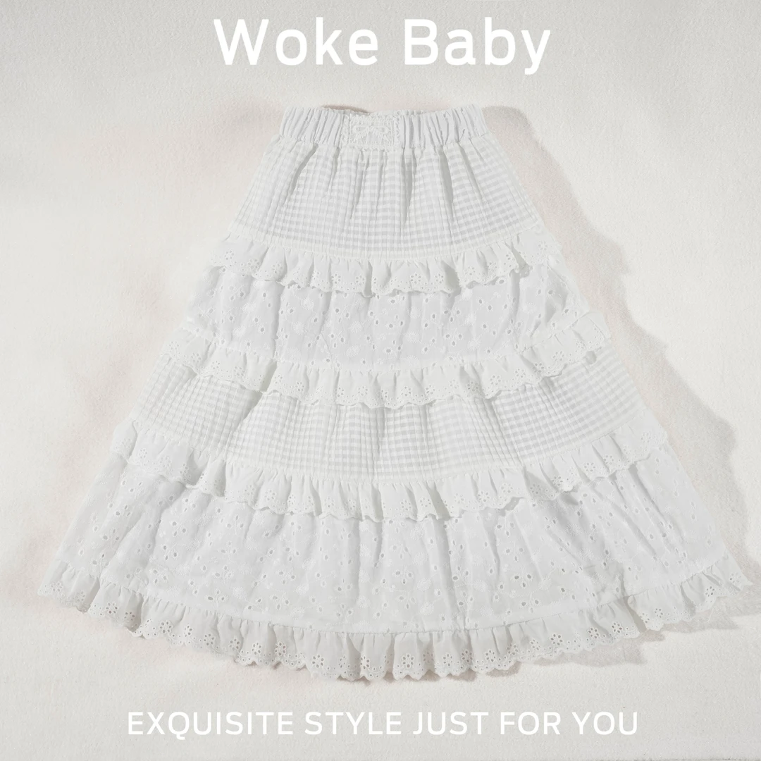 【现货】【月光芭蕾】2025女童春季新款裙子汉服儿童半身裙F017