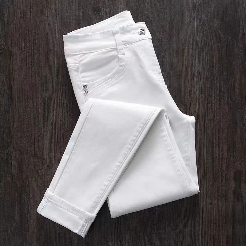 B YINA&LENA秋冬新款时尚牛仔裤6610