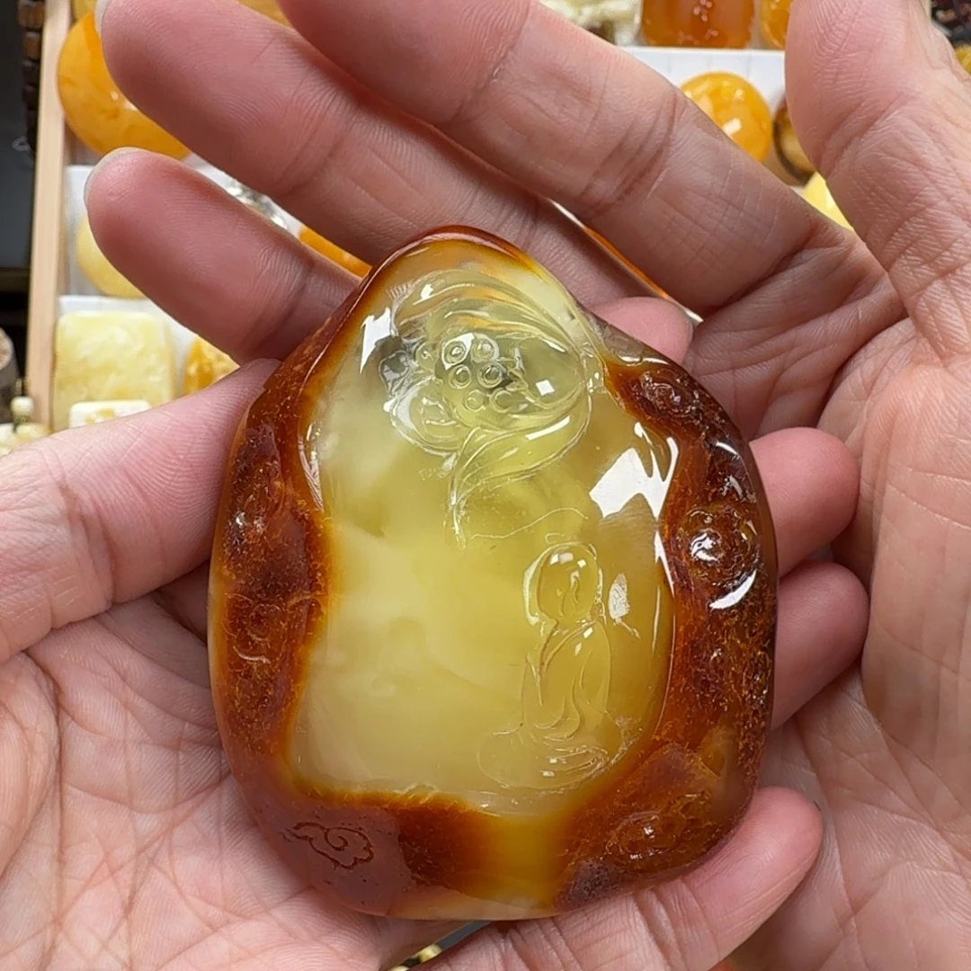 蜜蜡颈饰未镶嵌蜜蜡60g