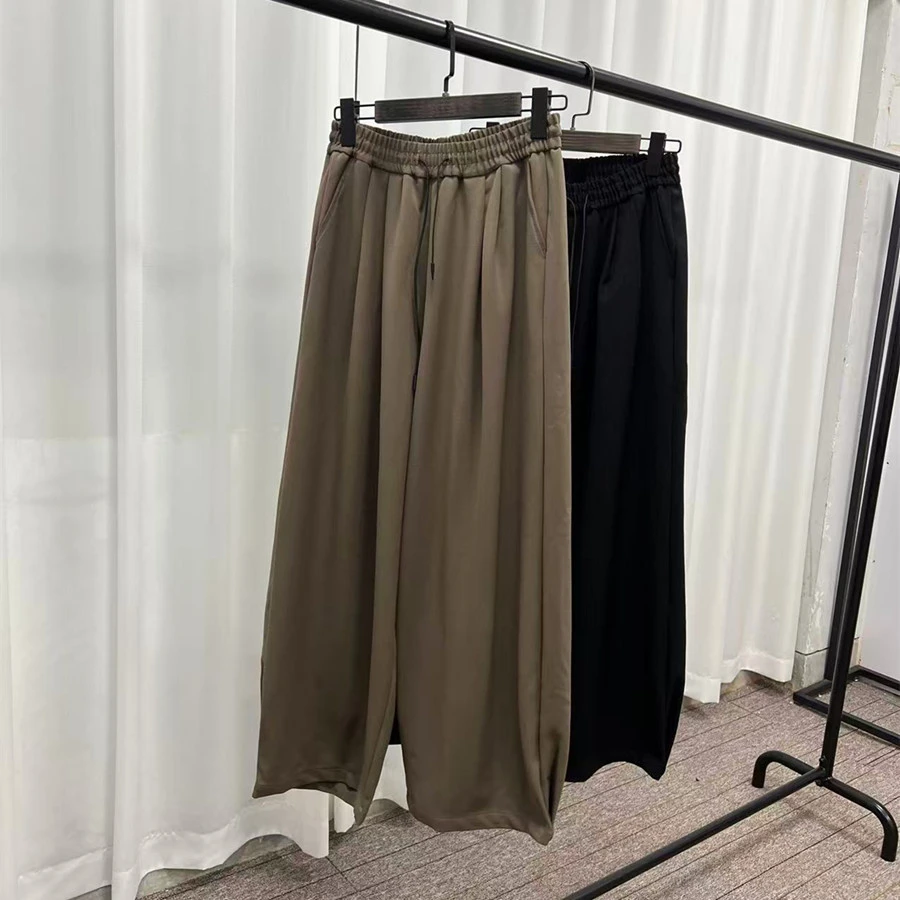 30030老爹裤春秋纯色百搭常规宽松阔腿休闲裤