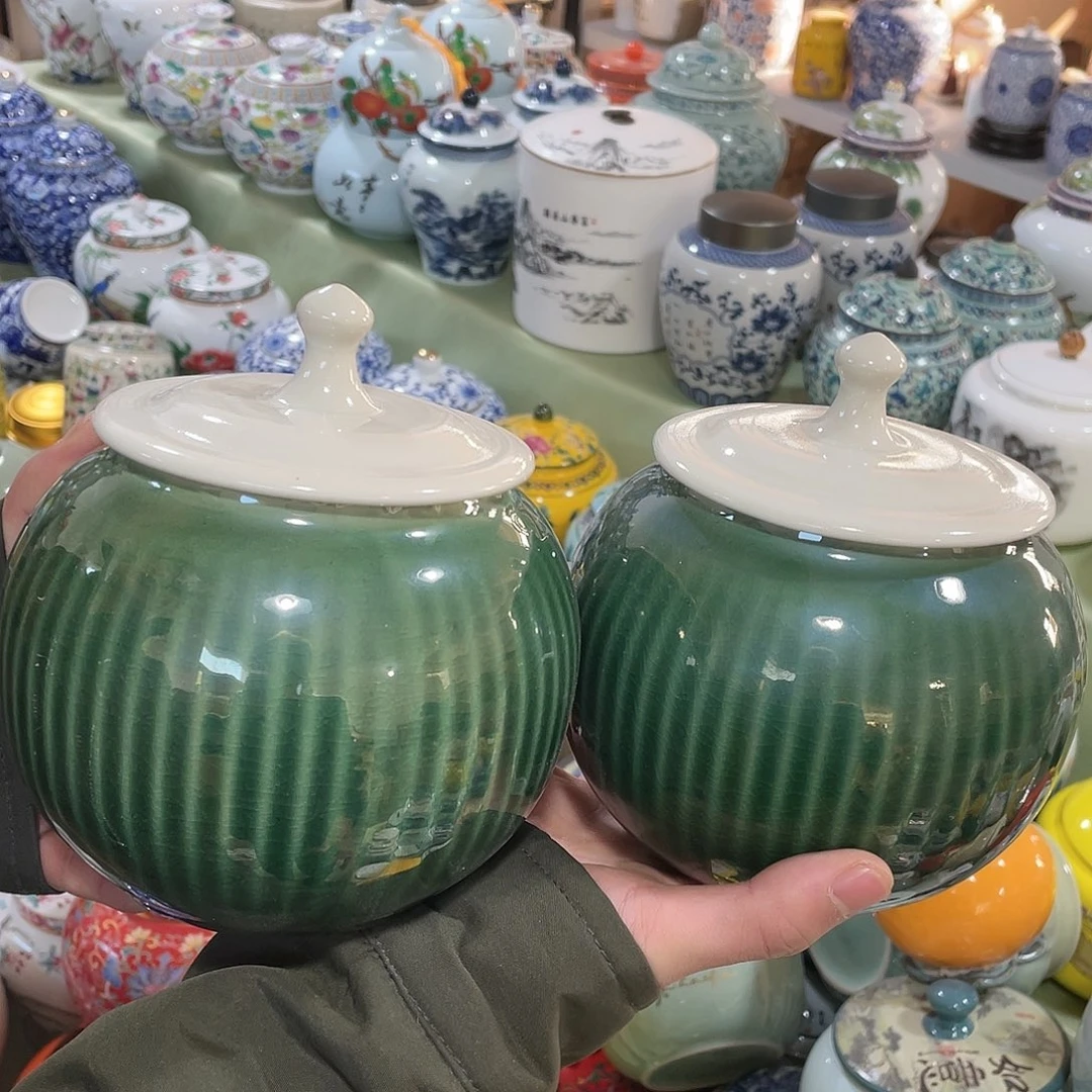 陶瓷罐茶叶罐密封罐