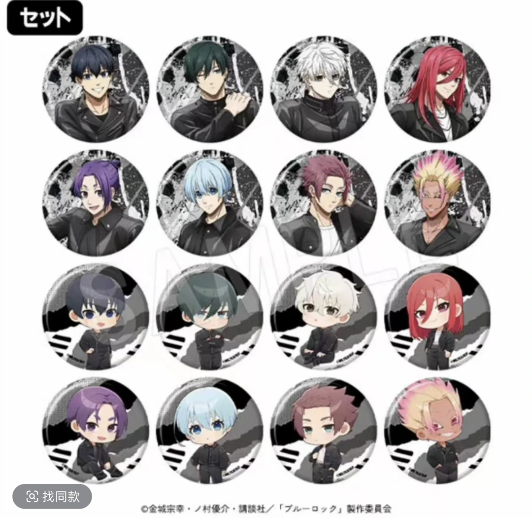 【蓝色监狱】【日谷】AJ2025中外矿业黑皮衣吧唧/特典（默认代拆）