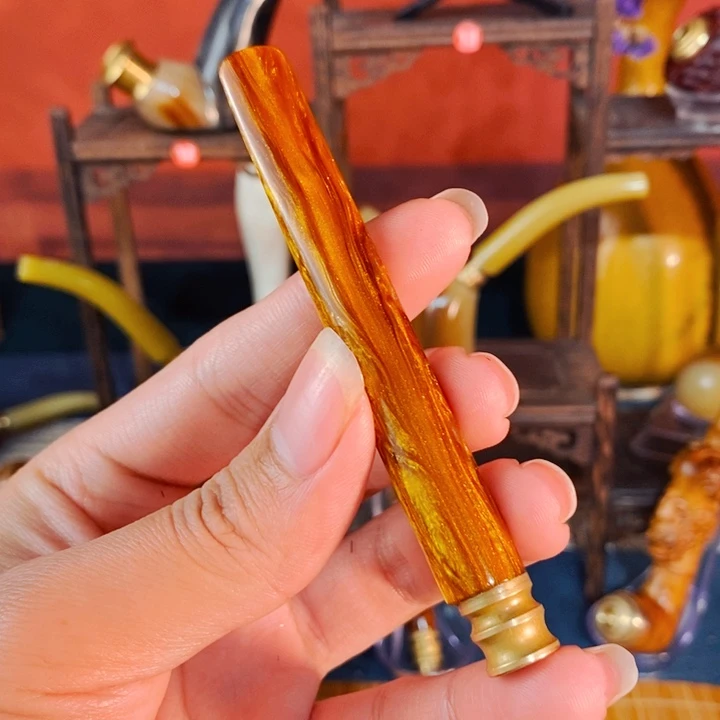 手工制作金丝柳粗中细