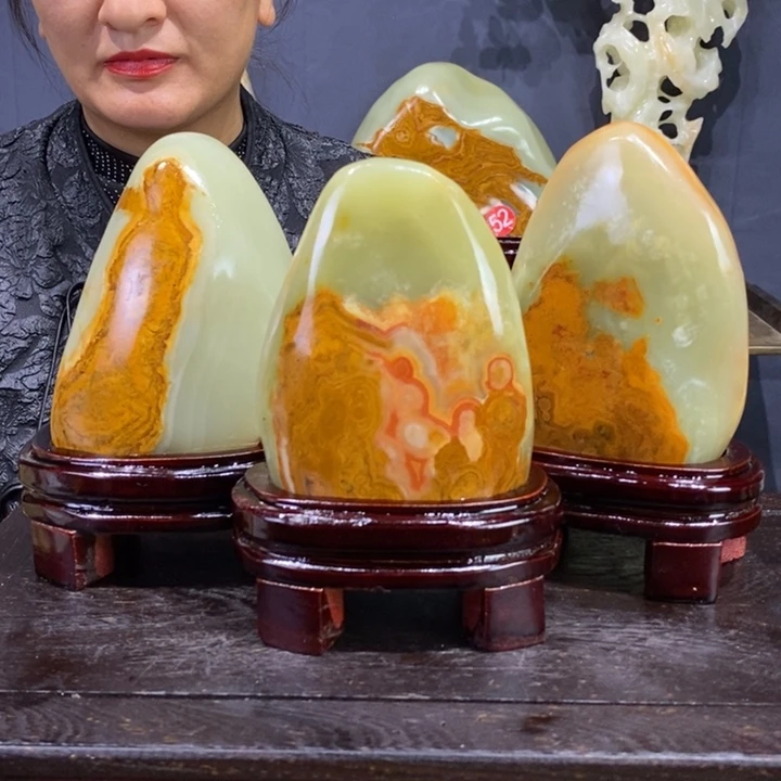 石材精品古青石摆件